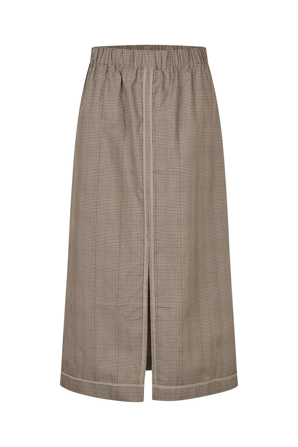 Sofie midinederdel - Grey Wallstreet Check